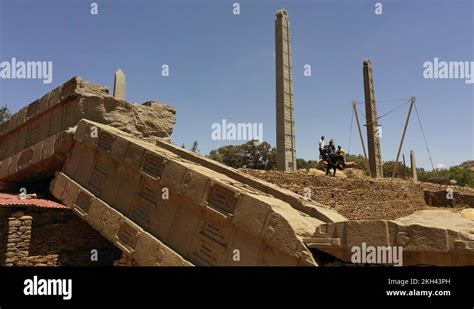  El Aksum Obelisco: Un Monumento De Piedra A La Eternidad, Con Una Historia Más Compleja Que El Juego Del Ajedrez!