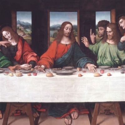 La Última Cena Devastadoramente Realista y Evocadora de Contemplation Espiritual